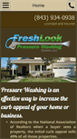 Mobile Screenshot of freshlookpressurewashing.com